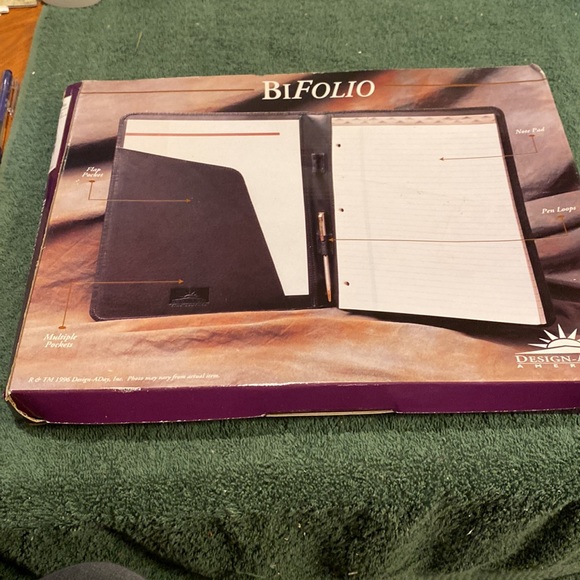 NWT Genuine Leather BiFolio/portfolio/pad folio - Picture 4 of 7
